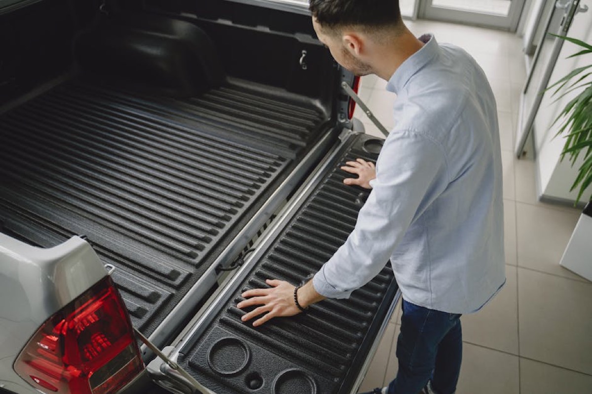 Truck bed inspection - professional liner installation